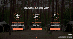 Desktop Screenshot of harcerstwo.pl