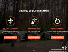 Tablet Screenshot of harcerstwo.pl